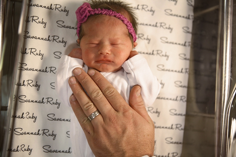 Raleigh newborn hosptial photographer