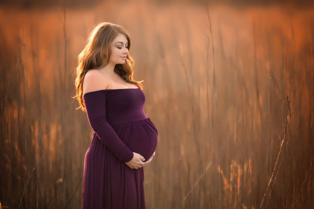Raleigh maternity photography - portrait documenting pregnancy