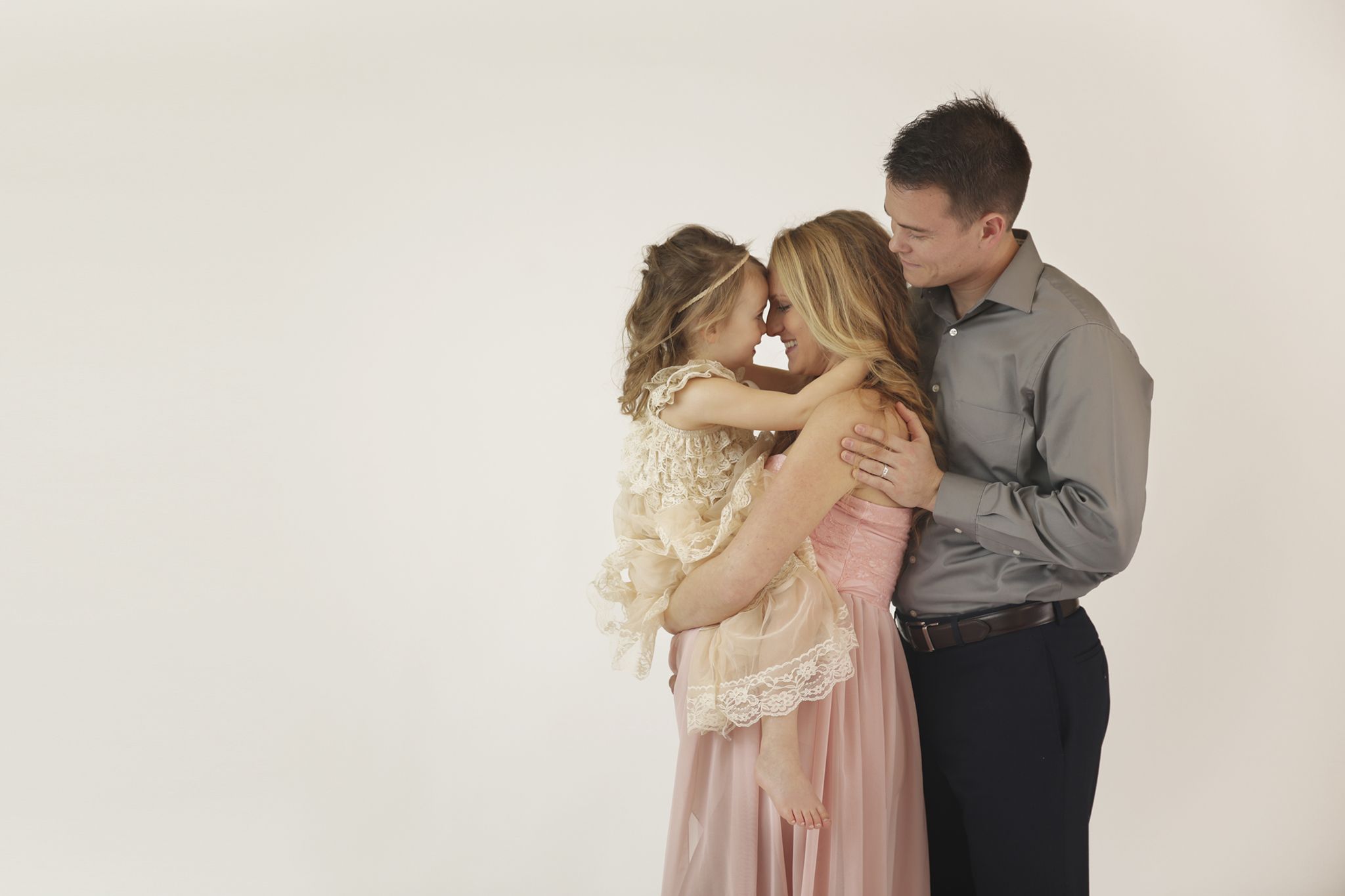 In Studio Family Maternity Session