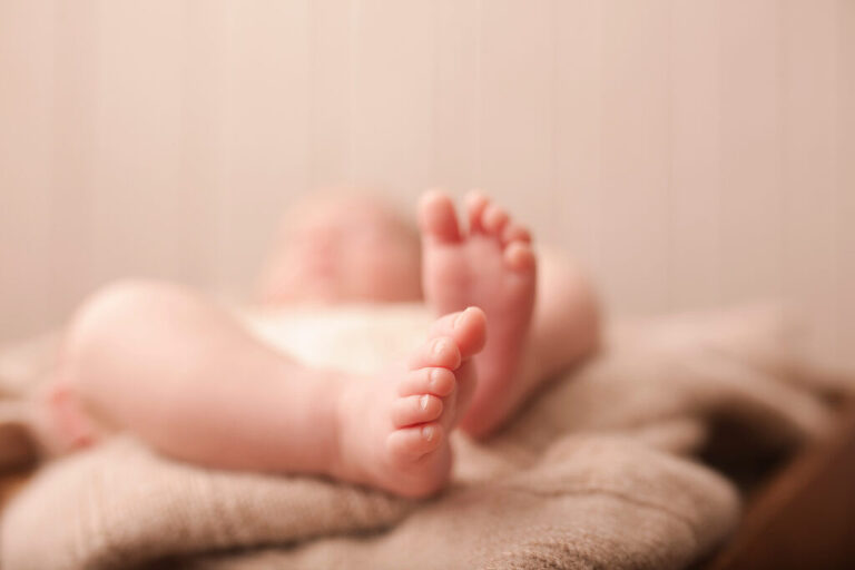 Newborn detail shot